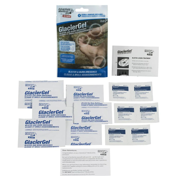 GlacierGel Blister and Burn Dressing First Aid Safety