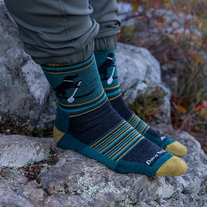 Mens Willoughby Micro Crew Lightweight Hiking Sock