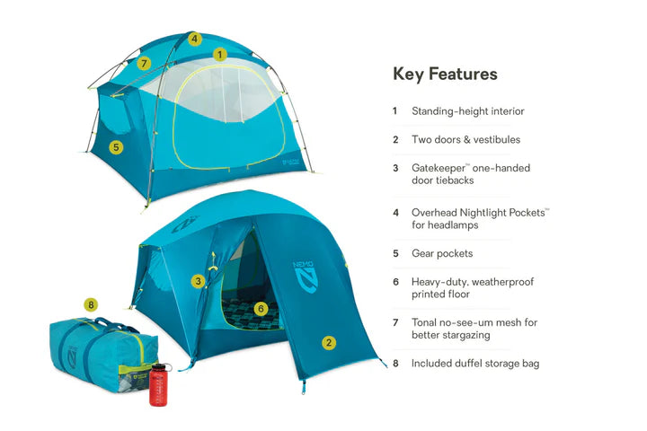 Aurora Highrise Tent - 4 Person