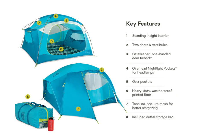 Aurora Highrise Tent - 6 Person
