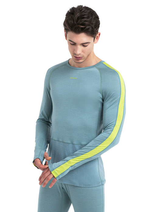 Men's 125 ZoneKnit™ Merino Long Sleeve Crewe Thermal Top