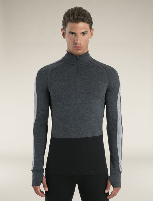 Men's Merino 200 ZoneKnit™ Long Sleeve Half Zip Thermal Top