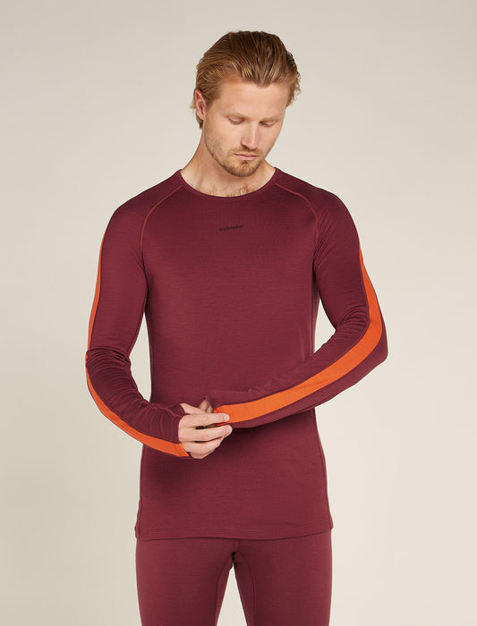 Men's 200 ZoneKnit™ Merino Long Sleeve Crewe Thermal Top