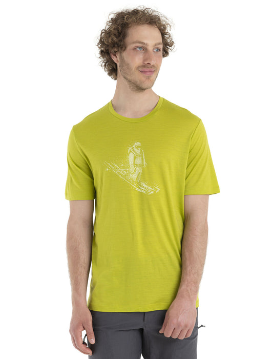 Men's Merino Tech Lite II Short Sleeve T-Shirt Skiing Yeti