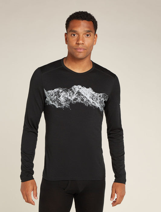 Men's Merino 200 Oasis Long Sleeve Crewe Thermal Top Remarkables