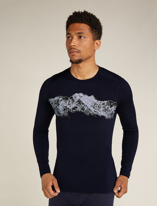 Men's Merino 200 Oasis Long Sleeve Crewe Thermal Top Remarkables