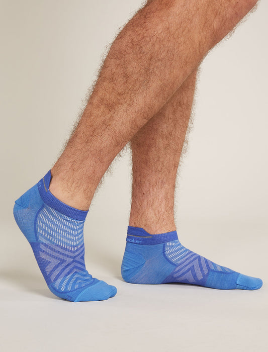 Mens Merino Blend Run+ Ultralight Micro Socks