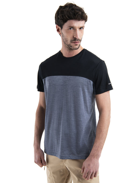 Men's 125 Cool-Lite™ Merino Blend Sphere III Short Sleeve T-Shirt Colour Block