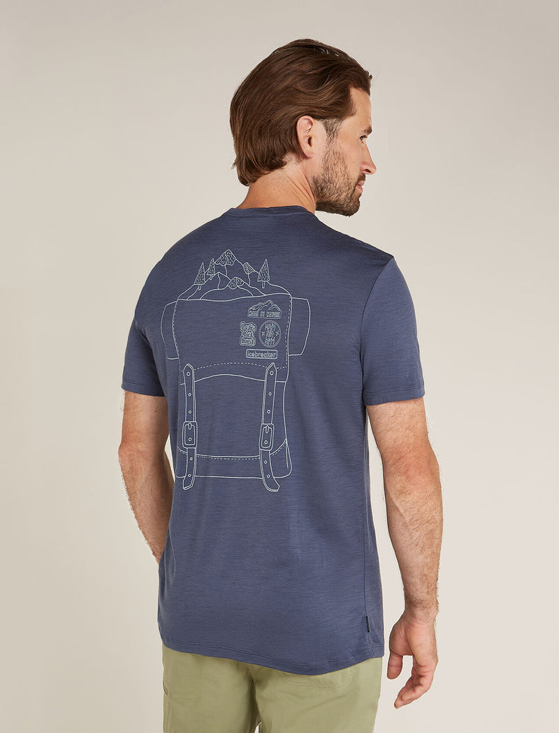 Men's Merino 150 Tech Lite Short Sleeve T-Shirt IB Back Pac