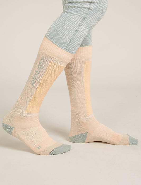 Women's Merino Ski+ Light Over The Calf Socks