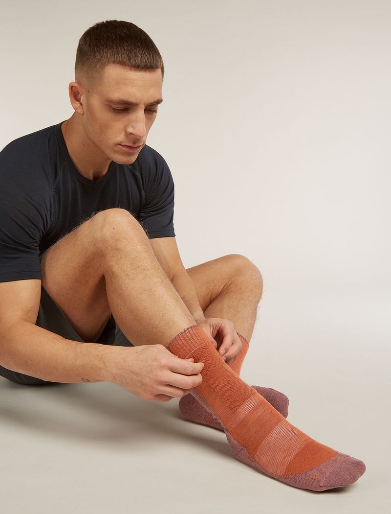 Mens Merino Hike+ Medium Crew Socks