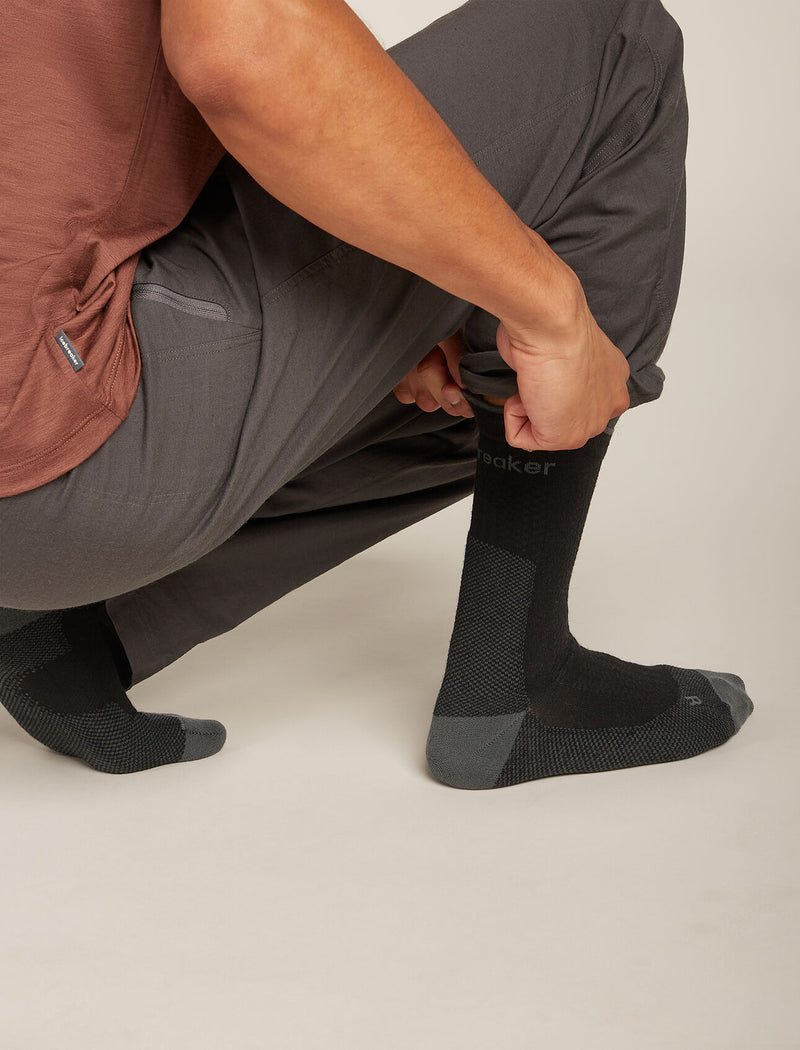 Mens Merino Hike+ Ultralight Crew Socks
