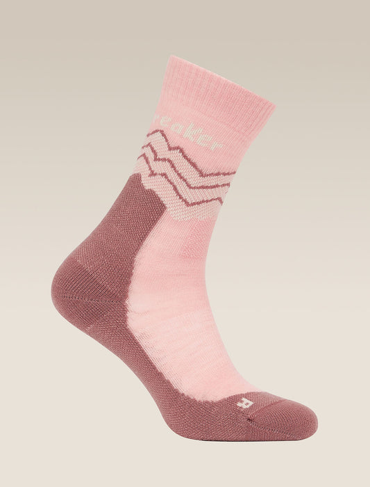 Women's Merino Hike+ Medium Crew Socks Across the Peaks