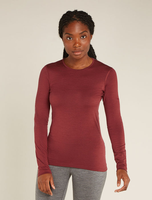 Women's Merino 200 Oasis Long Sleeve Crewe Thermal Top