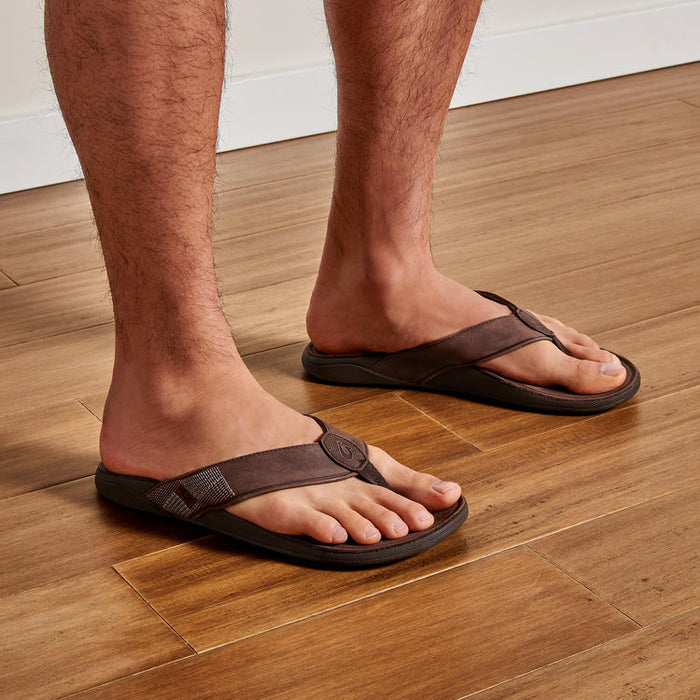 Men’s Tuahine Waterproof Leather Beach Sandal