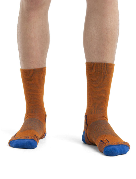 Mens Merino Hike+ Light Crew Socks