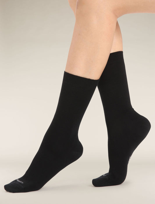 Women's Merino Lifestyle Fine Gauge Crew Socks