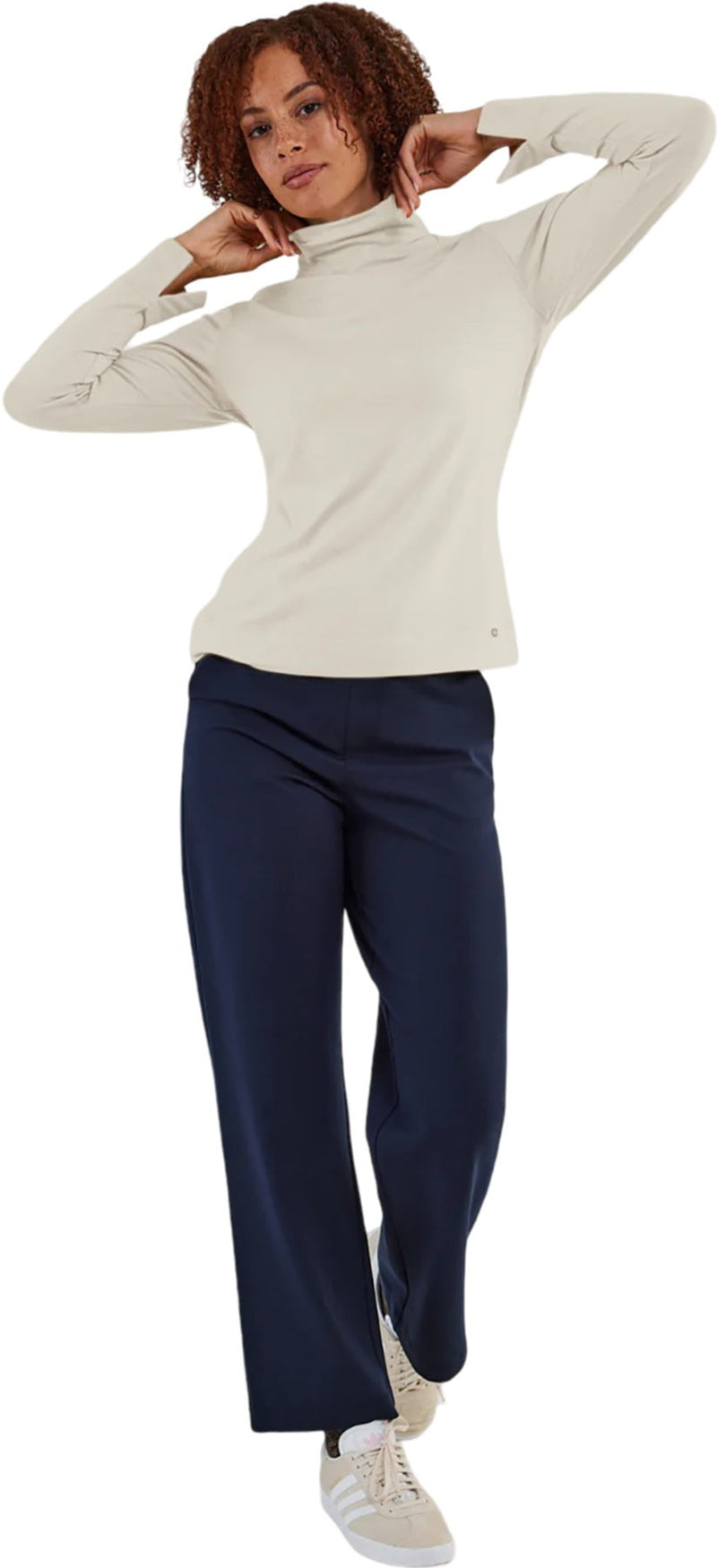 Women's Everyday Long Sleeve Turtleneck Top