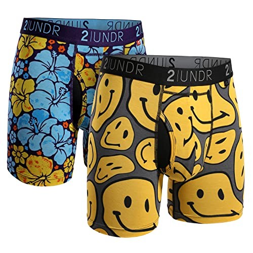 Men's Swing Shift 6" Boxer Brief 2 Pack
