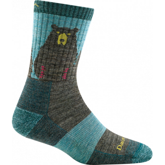 Women's Bear Town Micro Crew Lightweight Hiking Socks