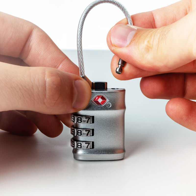 TSA Accepted Cable Locks - Set of 2