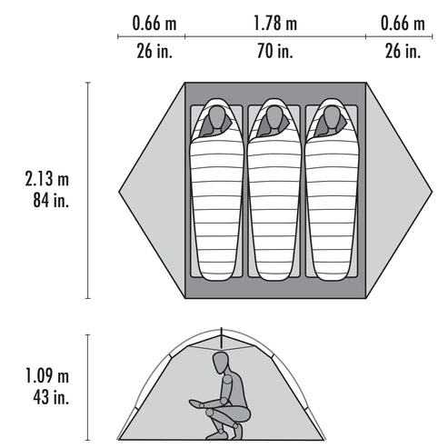Elixir 3-Person Backpacking Tent