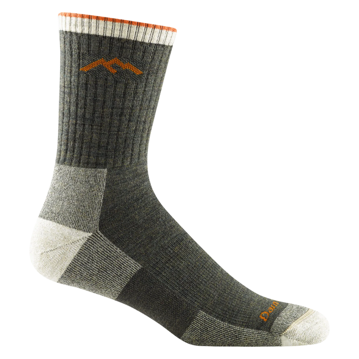 Mens Hiker Micro Crew Midweight Hiking Sock