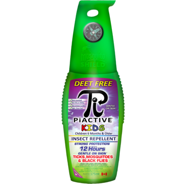 Mosquito Shield PiActive Kids DEET Free Insect Repellent 175 mL