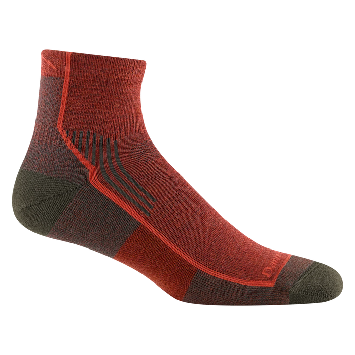 Mens Hiker Quarter Midweight Hiking Sock