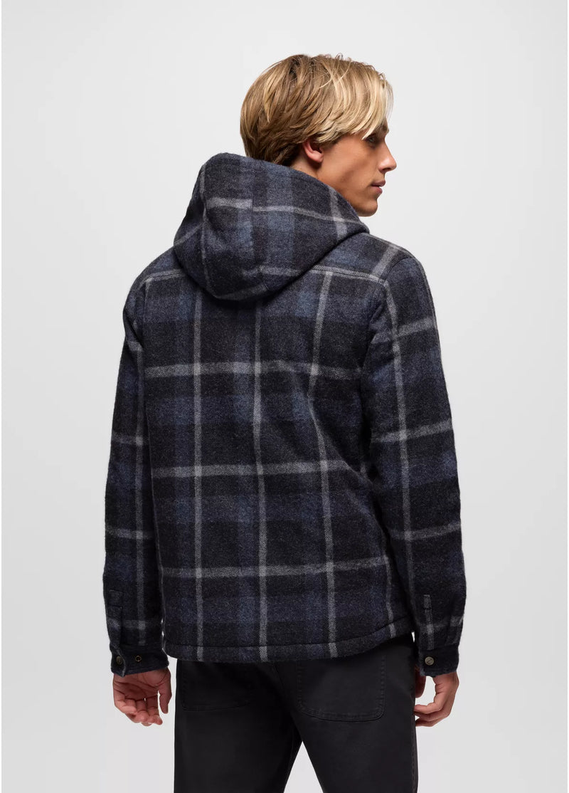 Men's Asgard Hooded Flannel Long Sleeve Shirt