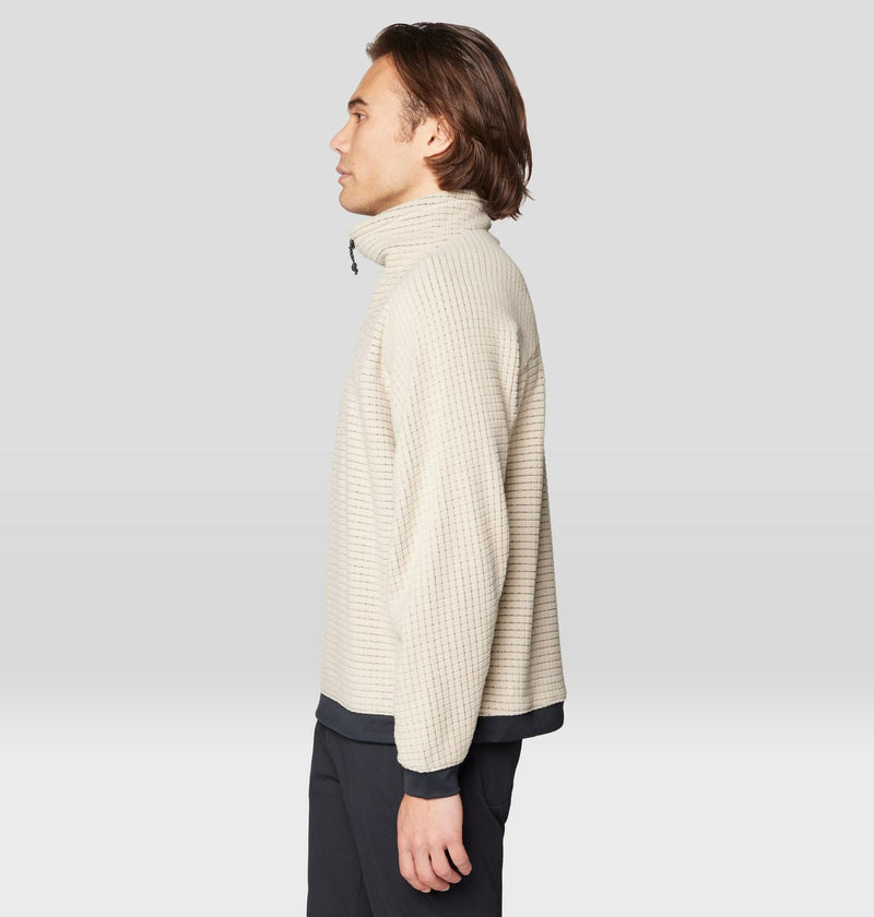 Men's Summit Grid Big Grid H/Zip Sweater