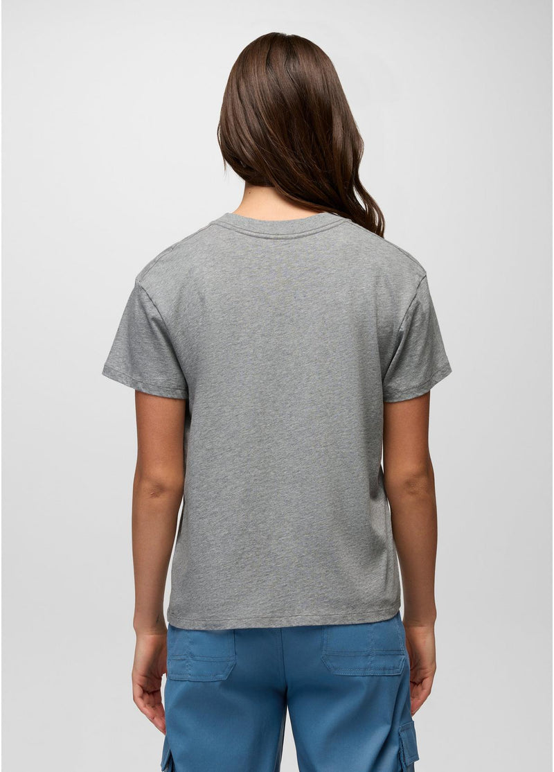 Women's Everyday Open Heart Short Sleeve Tee