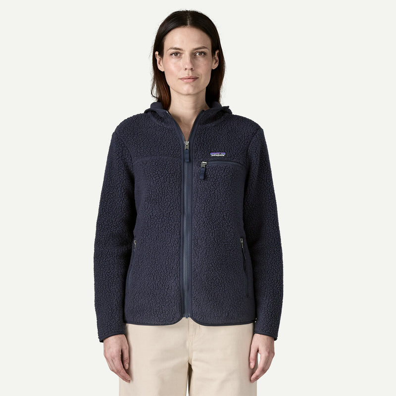 Women's Retro Pile Fleece Hoody