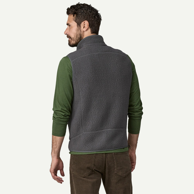 Men's Retro Pile Fleece Vest