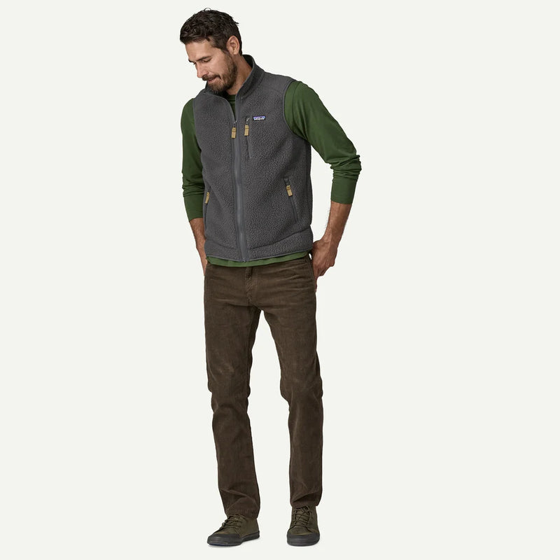 Men's Retro Pile Fleece Vest