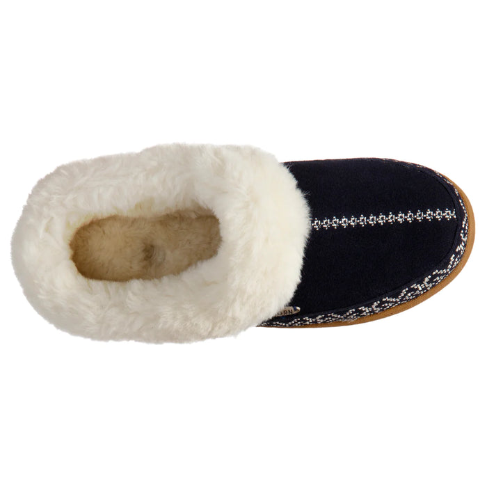 Women's Greta Embroidered Clog Slipper with Cloud Contour® Comfort