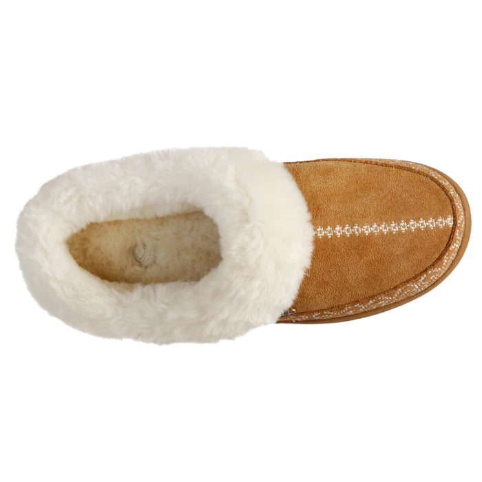Women's Greta Embroidered Clog Slipper with Cloud Contour® Comfort
