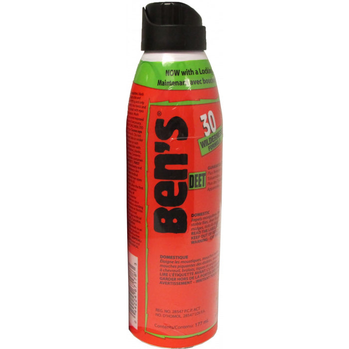 Ben’s® 30% Tick & Insect Repellent, 177 mL Continuous Spray