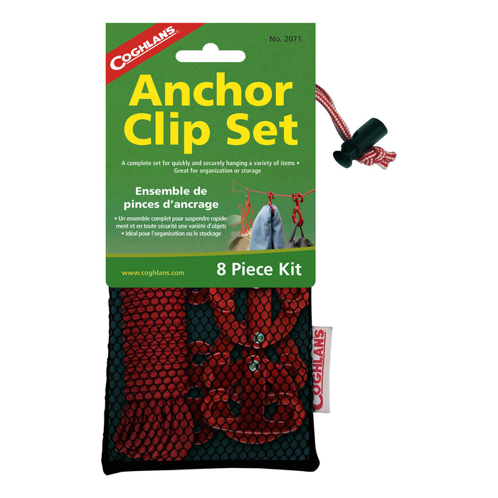 Anchor Clip Set - 8 Pieces