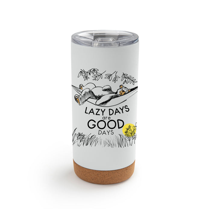 Lazy Days Are Good Days Tumbler With Lid