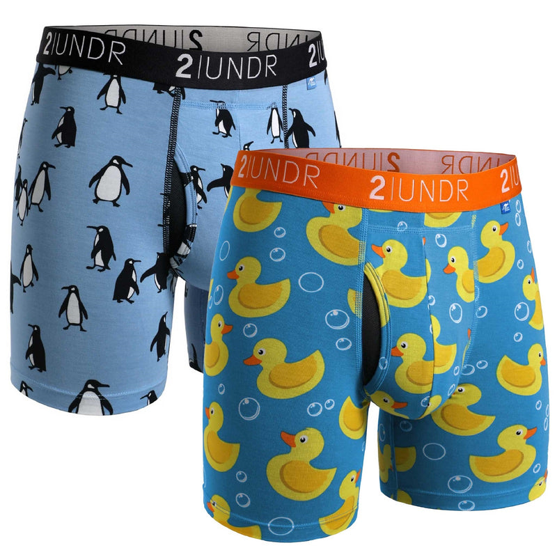 Men's Swing Shift 6" Boxer Brief 2 Pack