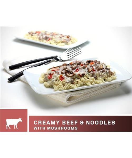 Creamy Beef & Noodles with Mushrooms