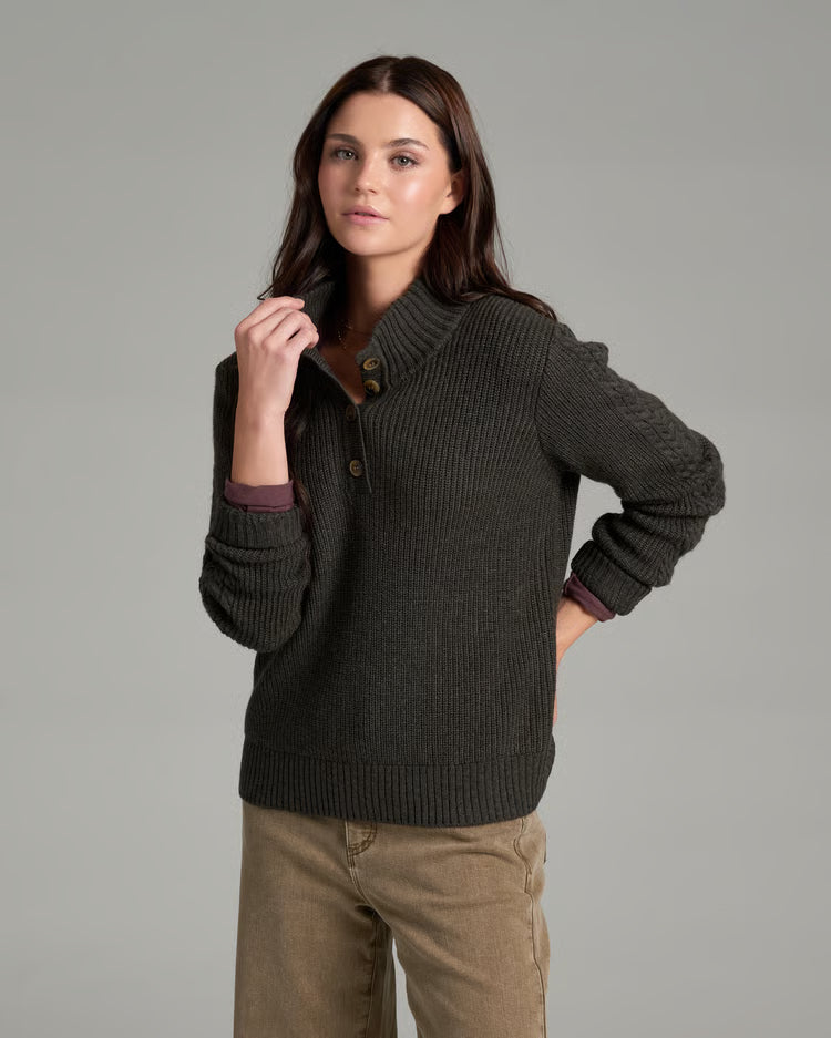 Women's Fireside Henley Sweater