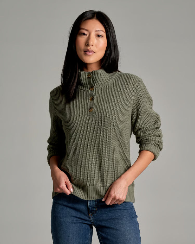 Women's Fireside Henley Sweater