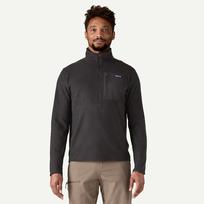 Men's R1® Air Fleece Zip-Neck Long Sleeve