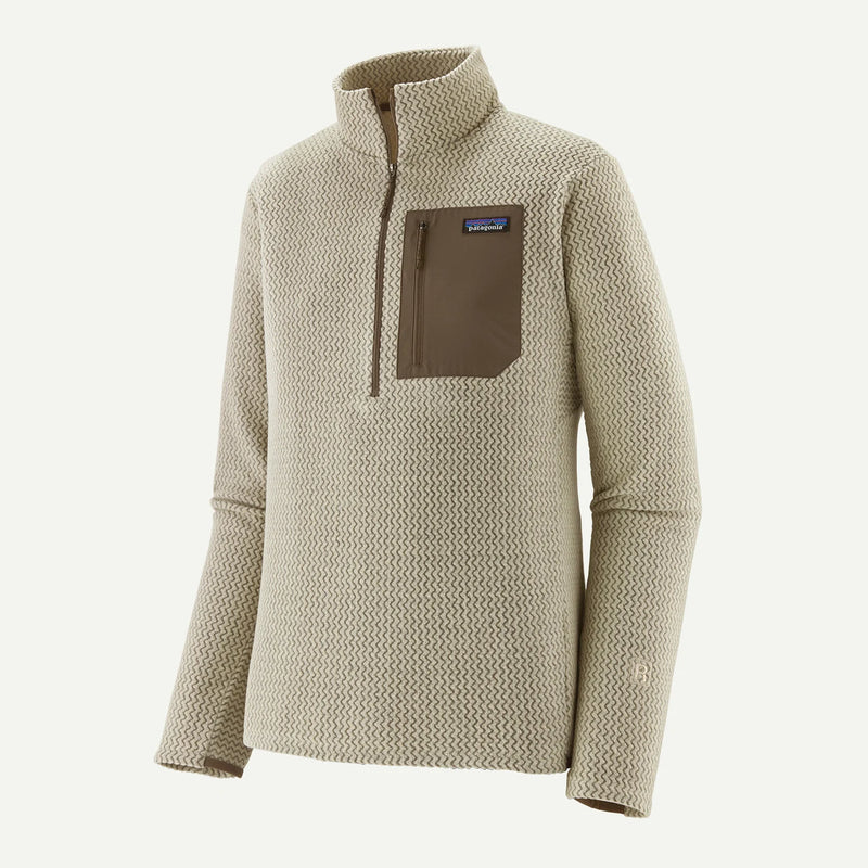 Men's R1® Air Fleece Zip-Neck Long Sleeve