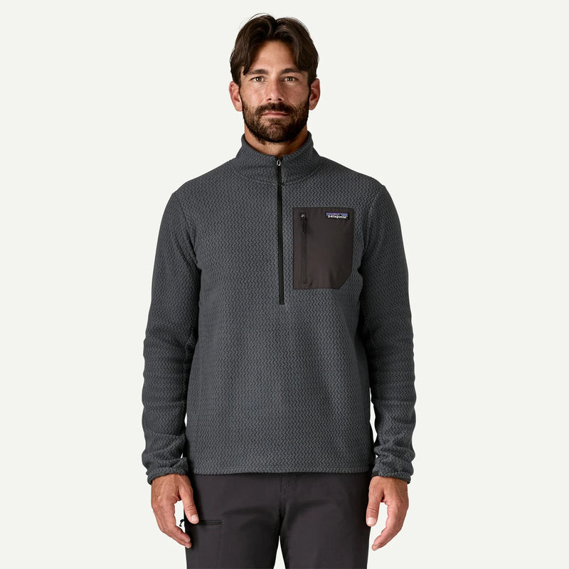 Men's R1® Air Fleece Zip-Neck Long Sleeve