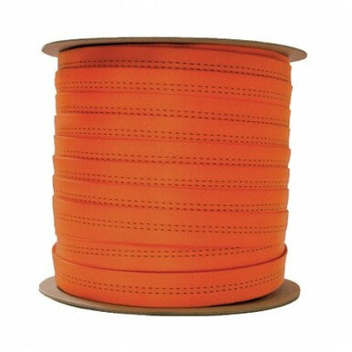 1" Tubular Tech Tape Webbing ORANGE