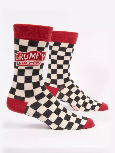 Mens Grumpy Old Man Crew Socks