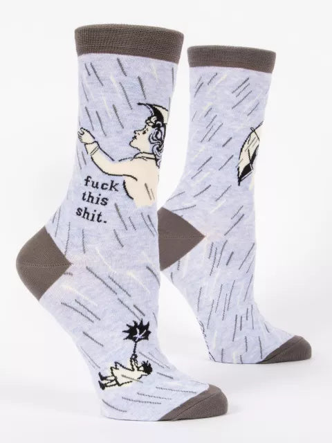 Women's Fuck This Shit - Crew Socks